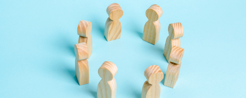 Folkedialog Illustrasjon