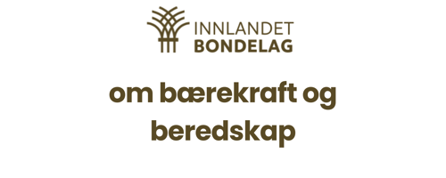 Edvard Løken, Innlandet Bondelag Facebook