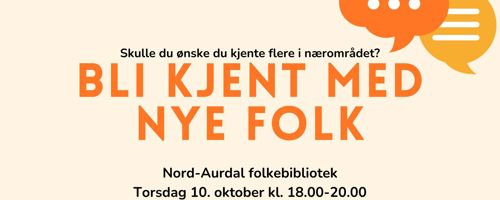 Bli Kjent Med Nye Folk