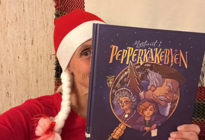 Mysteriet I Pepperkakebyen Marianne Riste