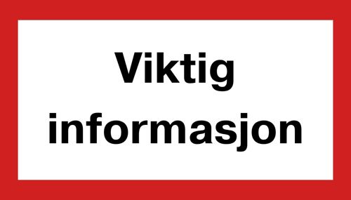 Viktig Informasjon Facebook